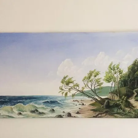 Gemuetliche 2 Zi-fewo Mit Terrasse, Strandnaehe, Wifi * 布雷格